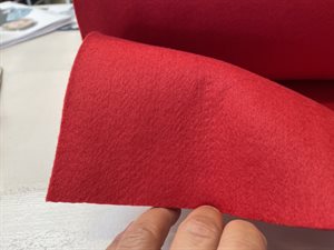 Hobby filt - rød, 3 mm